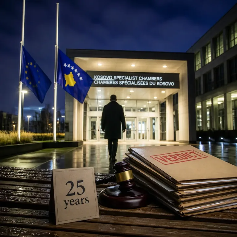 Hague court convicts ex-Kosovo president Thaçi, sentences him to 25 years