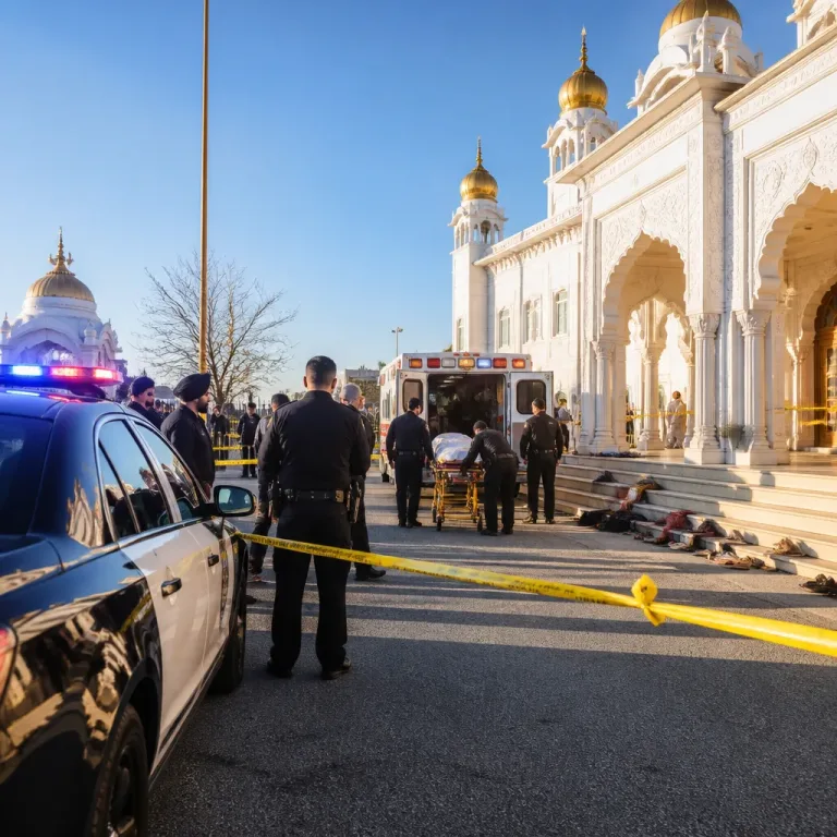 Two injured in stabbing at Edmonton Sikh gurdwara; suspect had just left federal custody