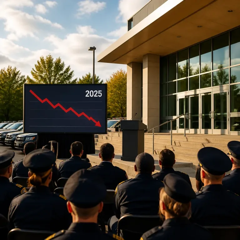 Trump to tout falling violent crime figures at Nassau County police academy visit