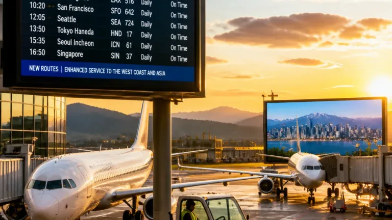Delta adds LAX–Vancouver nonstop as airline expands West Coast and Asia links