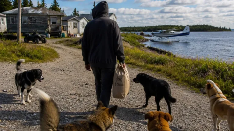 ‘Dogfather’ in Wasagamack feeds community dogs with help from Winnipeg Humane Society