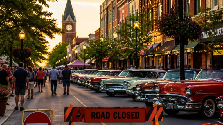Downtown Georgetown to close select streets for Rock N’ Roll Classics car show
