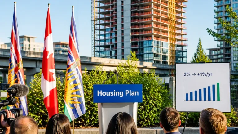 Eby pledges new tax on finished, unsold condos as part of housing pitch in Burnaby