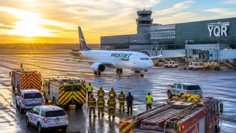 Engine concern prompts emergency standby as WestJet flight lands in Regina