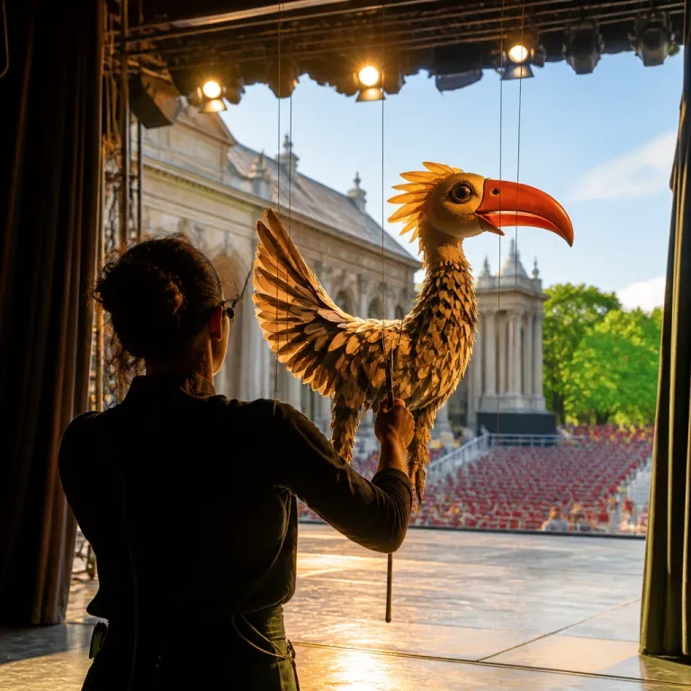 Actor Puppeteers Zazu as The Lion King tour returns to Montreal
