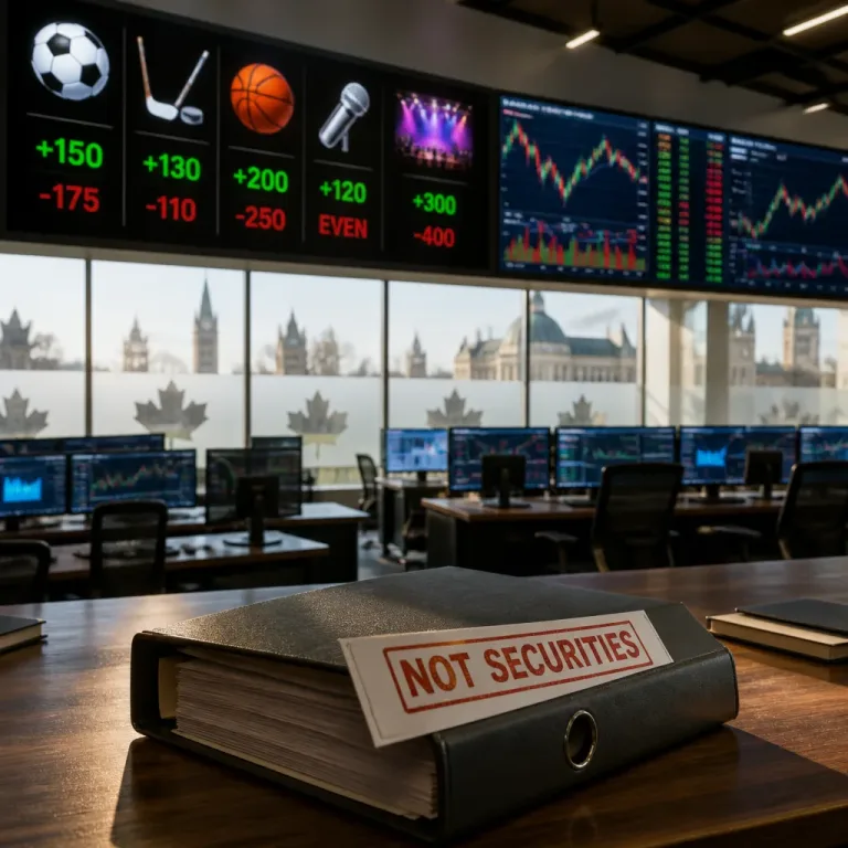 Canadian securities regulators say sports and entertainment prediction markets aren’t their remit