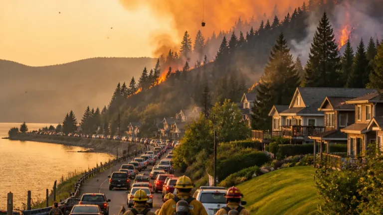 Explosive wildfires force more than 20,000 from homes as B.C. declares state of emergency