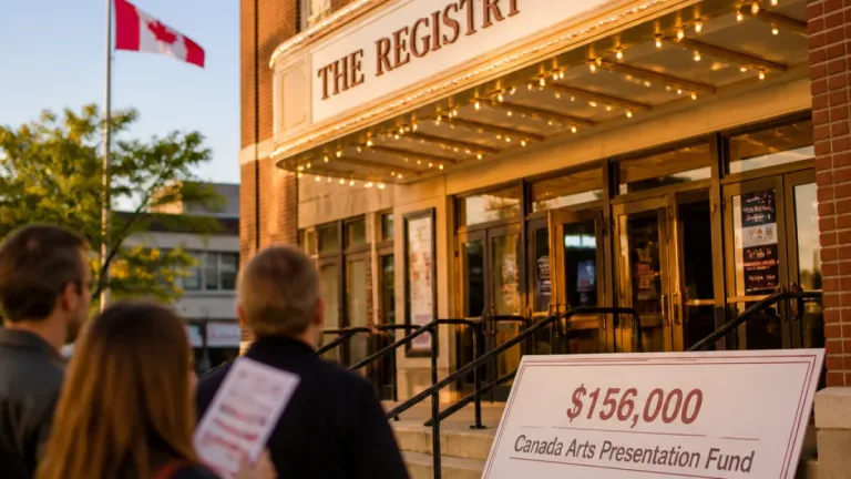 Federal $156,000 boost backs Kitchener’s J.M. Drama Alumni and Registry Theatre