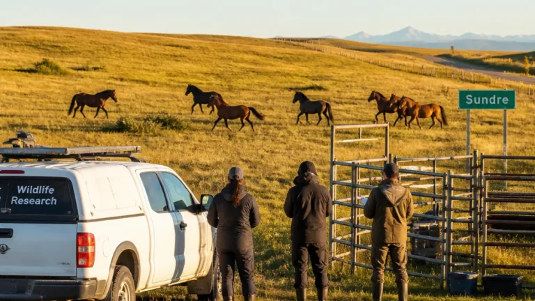 Federal authorizes trial of birth-control vaccine for Alberta’s free-roaming horses