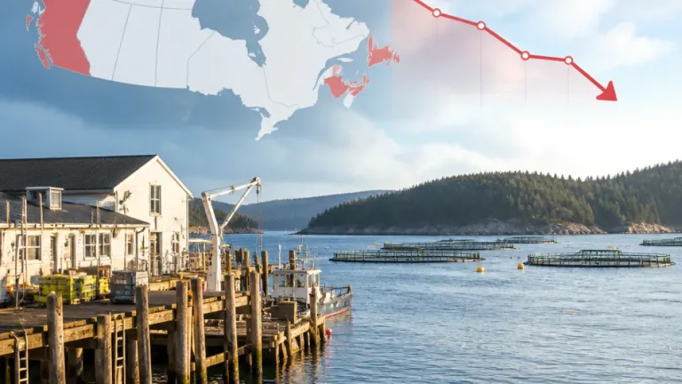 Federal briefing warns B.C. salmon transition is chilling east‑coast aquaculture investment