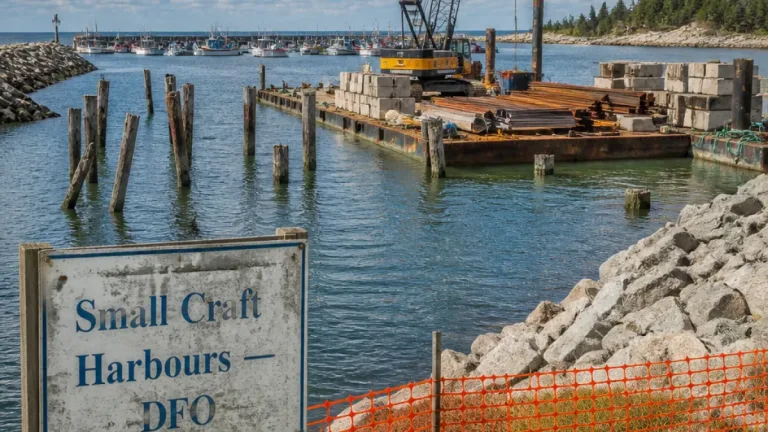 Federal funding announced for multi‑year rebuild of Red Head Harbour wharf