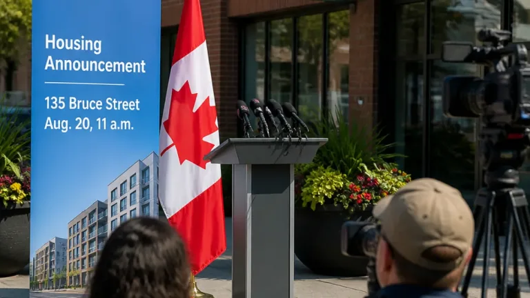 Federal housing announcement set for Oshawa downtown on Aug. 20