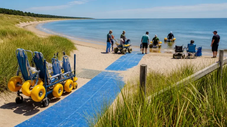 First Access Beach Day in Stanhope spotlights mobility equipment and inclusion on P.E.I. beaches