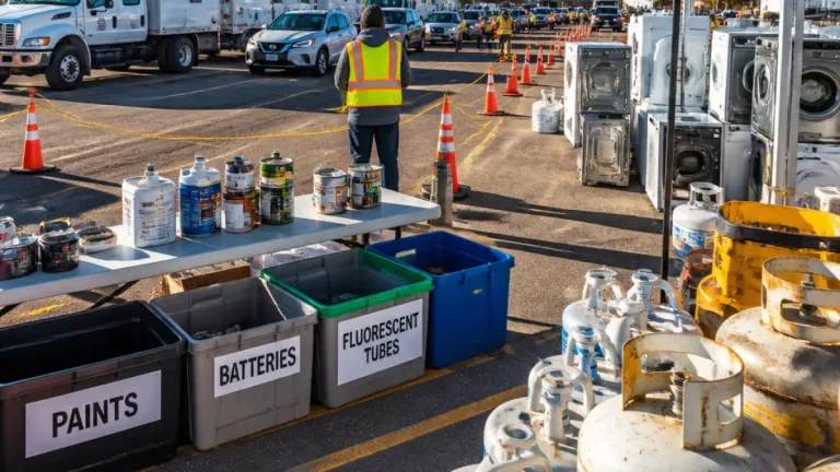 Fort McMurray residents can drop off hazardous waste and electronics Saturday