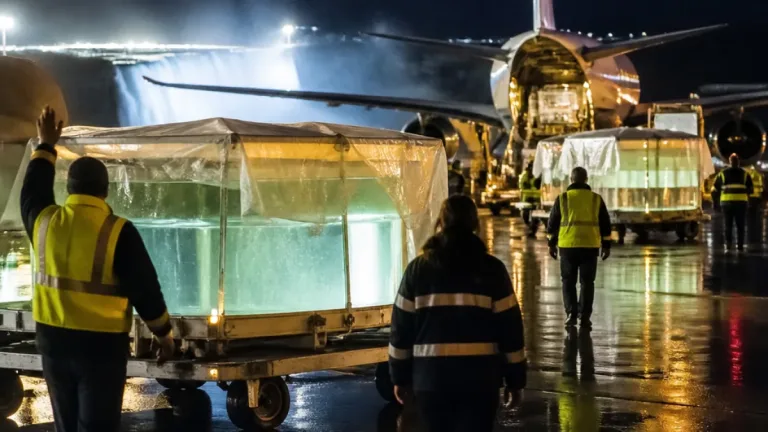Fourth group of belugas departs Marineland as large transfer operation nears finish