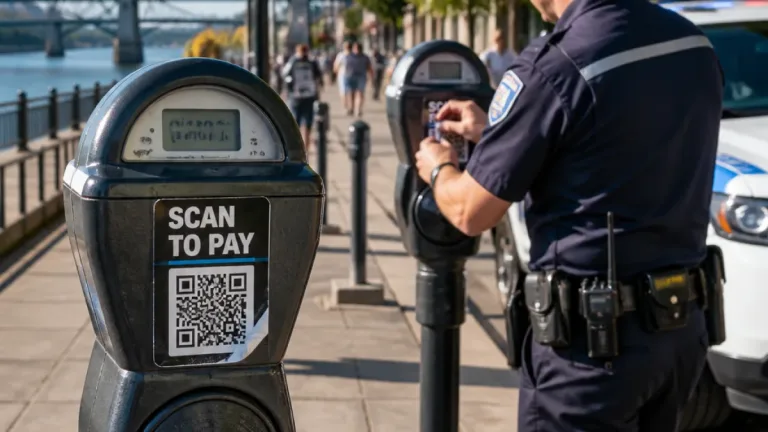 Fraudulent QR stickers on New Westminster parking meters prompt police warning