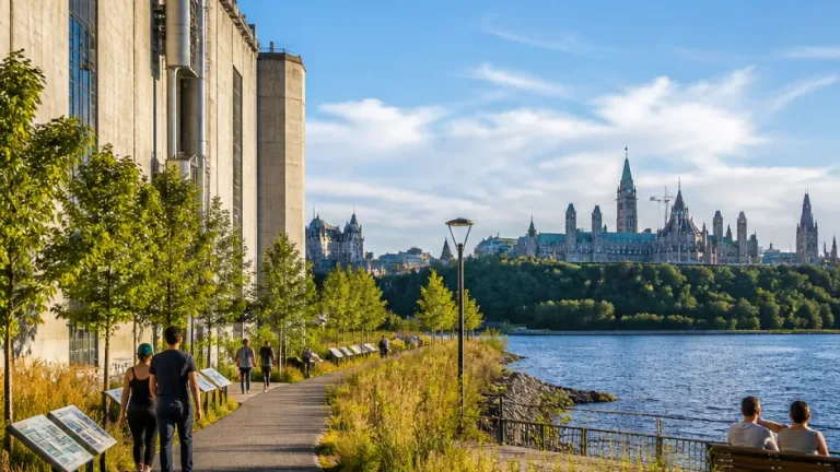 Gatineau welcomes Confluence Park as Kruger site opens 10,000 m² waterfront green space
