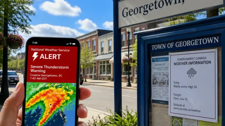 Georgetown residents urged to note South Carolina storm alert; check local warnings