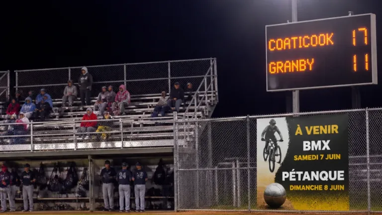 Granby baseball team falls to Coaticook as regional sports calendar fills up