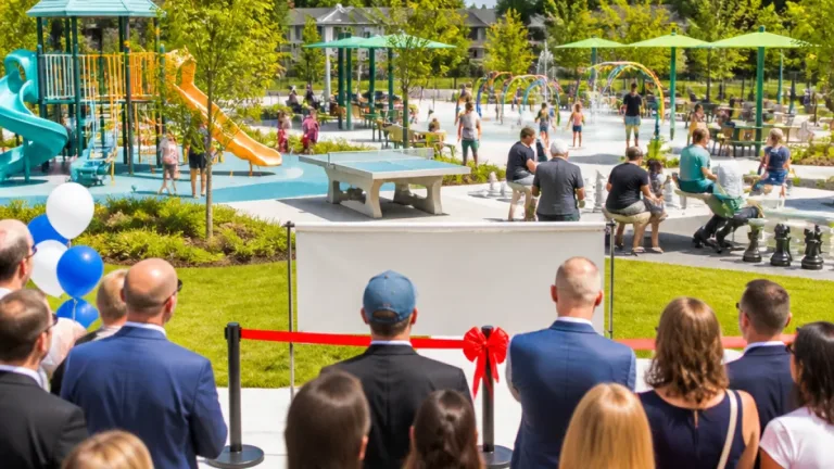 Granby unveils five new neighbourhood parks to expand green space and play areas