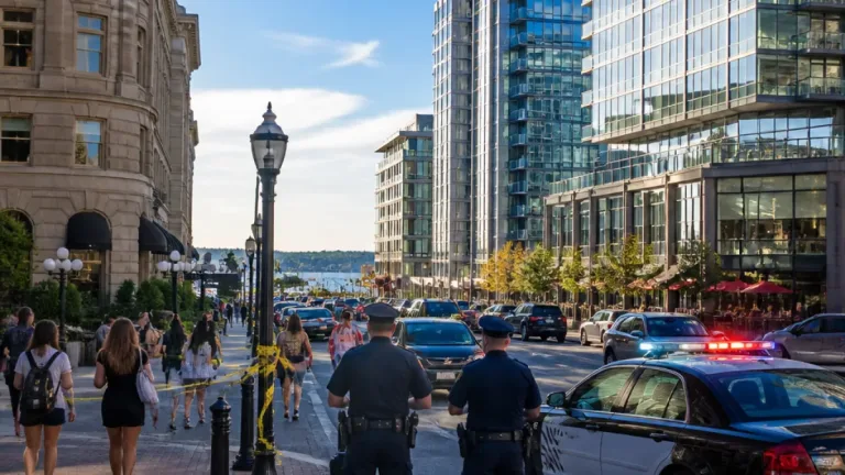 Halifax downtown reopens after bomb threat; suspect arrested on Thomas Raddall Drive