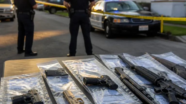 Hamilton police seize five firearms after shots-fired call on Mud Street East