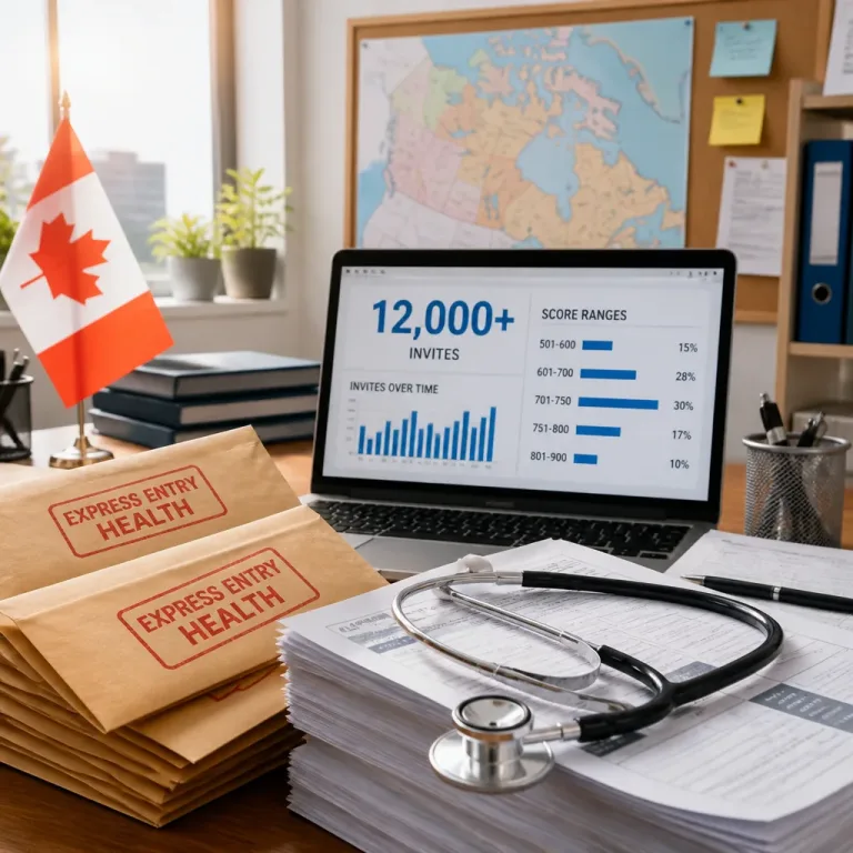 Canada targets health workers in 2026 Express Entry rounds, issuing more than 12,000 invites