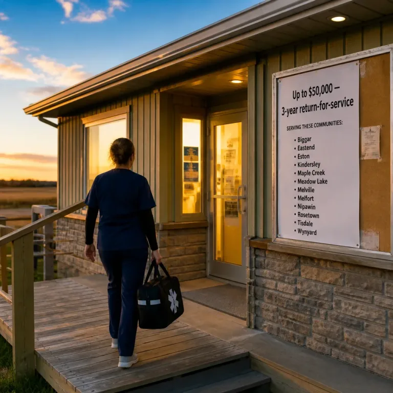 Saskatchewan adds 12 communities to rural health recruitment incentive, offering up to $50,000