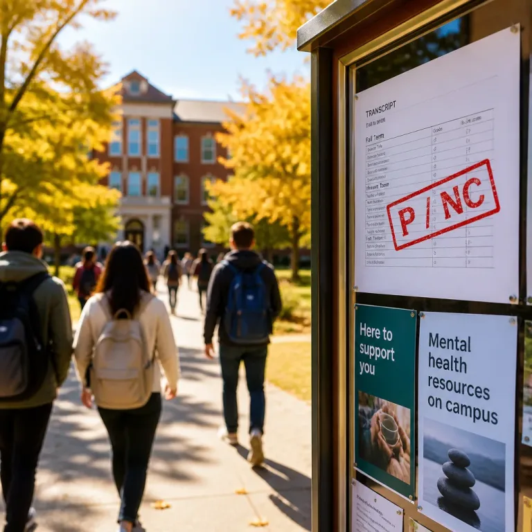 University pilot using pass/no‑credit for first‑year students raises mental‑health debate