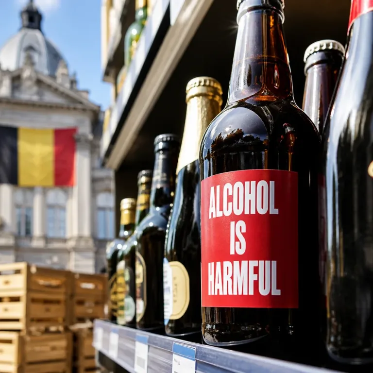 Belgium proposal to change alcohol warning sparks contest between health authorities and brewers