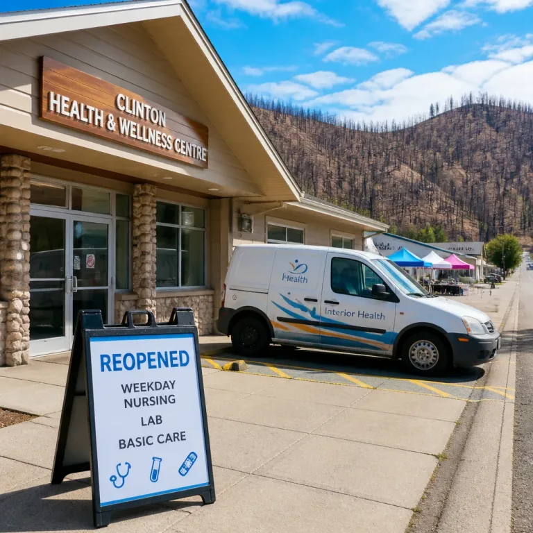 Clinton Health Centre reopens as Interior Health restores services after wildfires