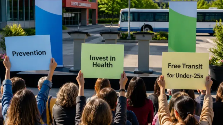 Health, transit and prevention dominate Quebec campaign as leaders prepare first debate