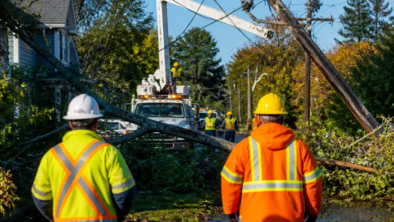 High winds knock out power to roughly 11,000 customers across New Brunswick