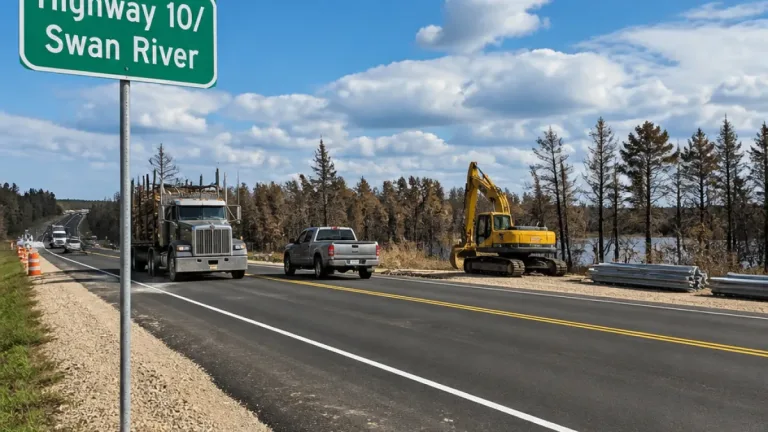 Highway 10 reopens near Swan River, restoring vital route after June flood damage