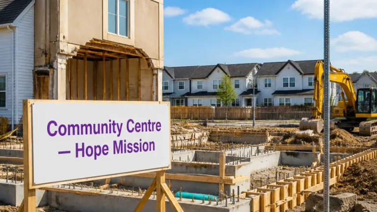 Hope Mission breaks ground on new Red Deer community centre for children and families