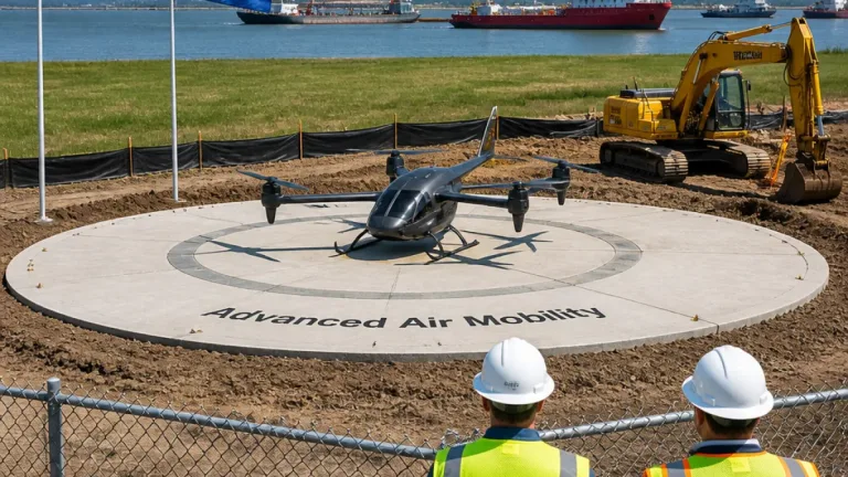 Houma–Terrebonne eVTOL pilot breaks ground, promising new transport links and jobs