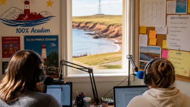 Island’s fledgling francophone radio grows after first year, aims for FM future