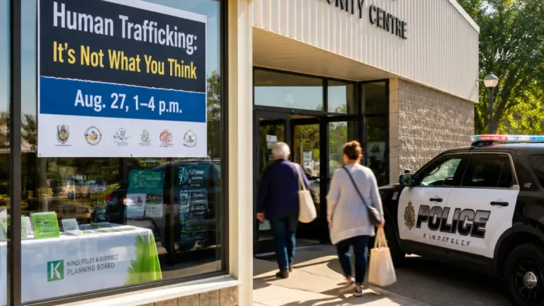 Kindersley to host rural-focused forum on human trafficking Aug. 27