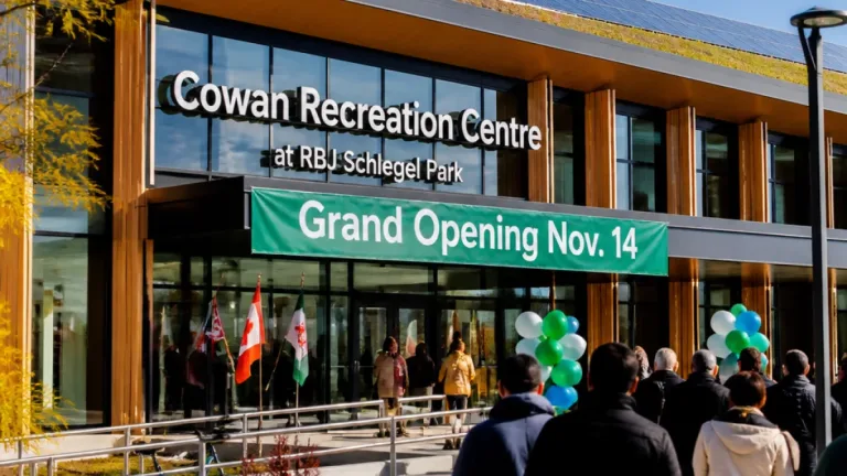 Kitchener set to open new $144M Cowan Recreation Centre Nov. 14