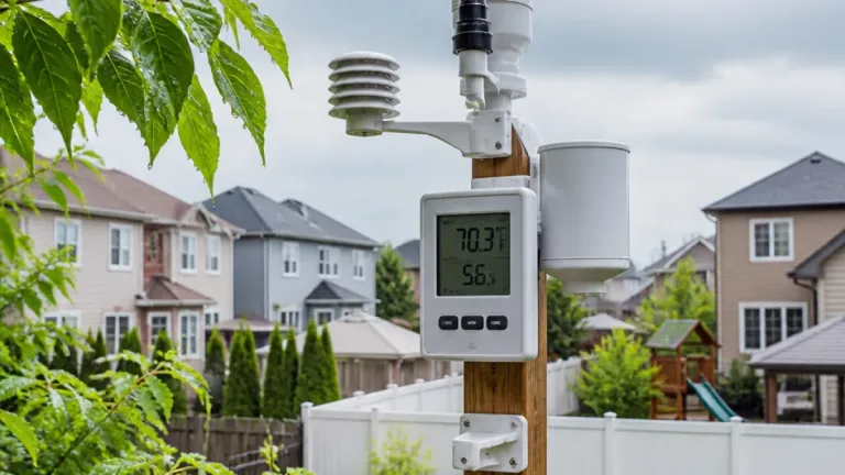 Laval sees cloudy, noticeably cooler conditions; humidity high at Sainte‑Rose station