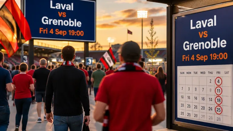Laval set for run of Friday night Ligue 2 fixtures against Grenoble and others