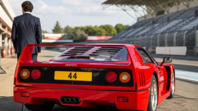 Lewis Hamilton’s Monza entrance in a Ferrari F40 a moment that will interest Hamilton car fans
