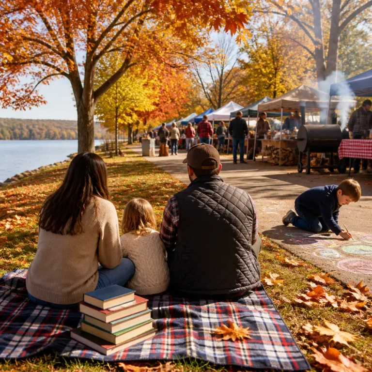 Barbecue, books and chalk art: fall events bring food, literature and community together