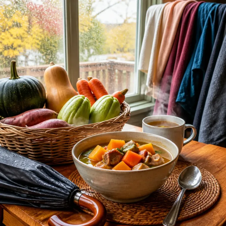 How to ride out the rainy season: food, old‑fashioned remedies and simple prevention