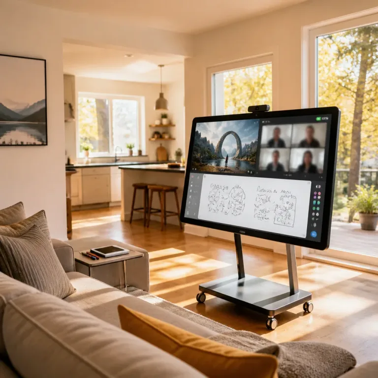 Hisense unveils portable 4K display that moves room-to-room and doubles as a creative hub