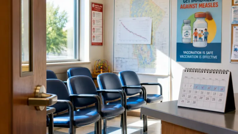 Measles cases fall to lowest point in over a year, but experts caution against complacency