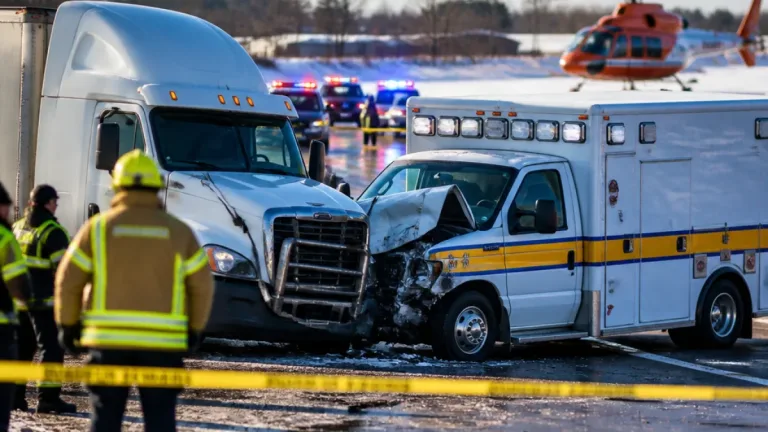 Milton man charged after ambulance collision that seriously injured two paramedics