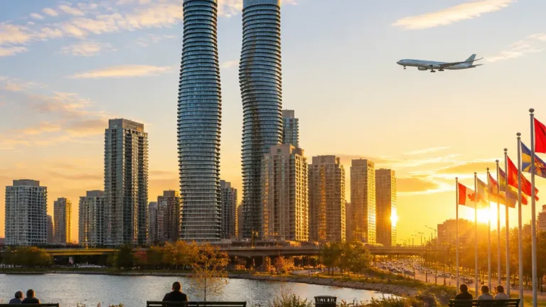 Mississauga: the international gateway and skyline that greets visitors to Ontario