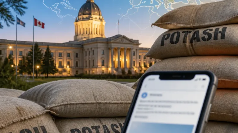Moe warns U.S. against buying 'blood potash' from Belarus, defends Saskatchewan industry