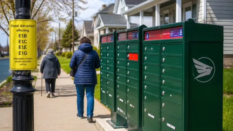 Moncton residents in several postal zones to move from home delivery to community mailboxes